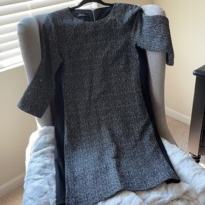 New Alyx Zipper Dress Black/White